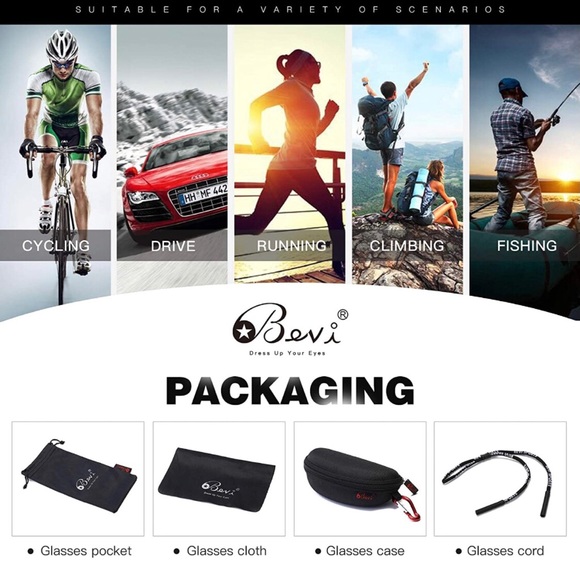 Polarized Sports Sunglasses - Picture 7 of 7